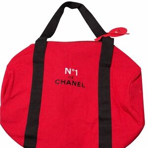 CHANEL No.1 Red and Black Tote GWP